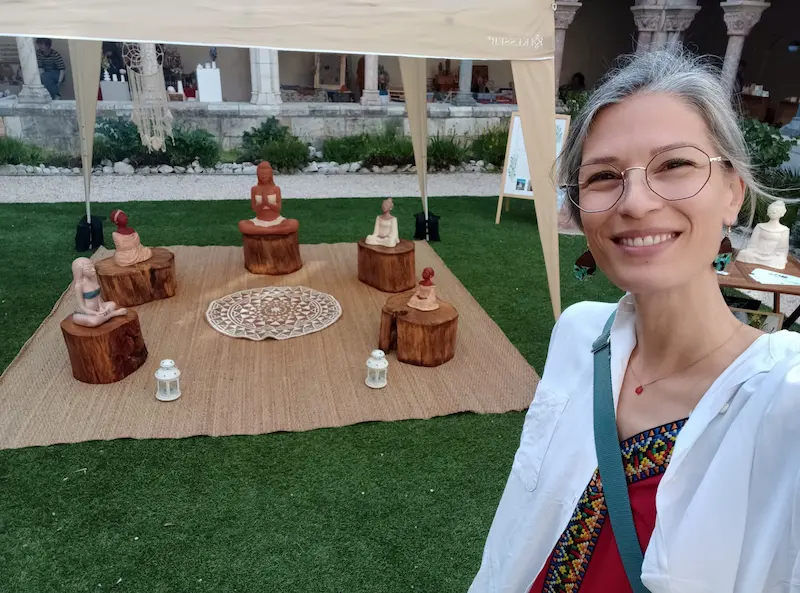 Photos exposition au Cloitre de Saint Génis des Fontaines