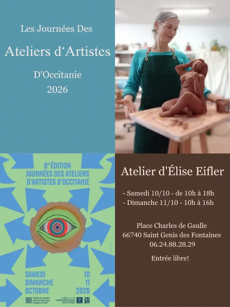 Les Journées des Ateliers d'Artistes d'Occitanie 2026